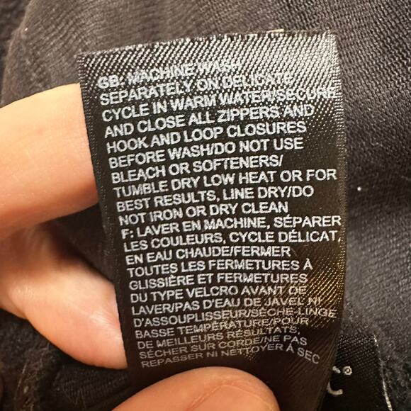 Vintage The North Face Black Denali Fleece Jacket Polartec F12 (2012) Men's XL - Picture 9 of 10